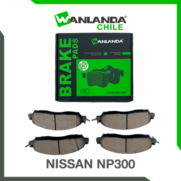 PASTILLAS DE FRENO DELANTERAS NISSAN NP300 - 2015/2025 - Imagen 2