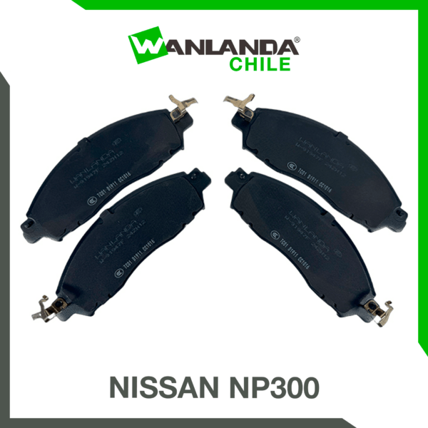PASTILLAS DE FRENO DELANTERAS NISSAN NP300 - 2015/2025 - Imagen 3