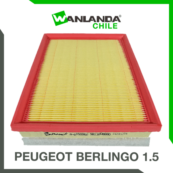 FILTRO DE AIRE PEUGEOT BERLINGO 1.5 2018/2023 - Imagen 2