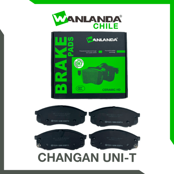 PASTILLAS DE FRENO DELANTERAS CHANGAN UNI-T 2021/2025