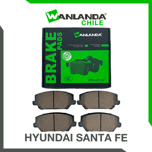 PASTILLAS DE FRENO DELANTERAS HYUNDAI ALL NEW SANTA FE 2.2 2019/2024 - Imagen 3